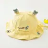 Gorro de pescador fino para bebé recién nacido, súper bonito, para primavera y otoño, para niña, con protección solar para verano