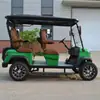 Carro de Golf Eléctrico 2-8 Asientos Neumático Todoterreno Carro de Golf Doble Horquilla Carro de Golf