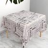 Panda Yuan Atacado Toalha de Mesa Descartável Vermelha Estampada Celebração de Casamento Decoração Xadrez À Prova de Óleo Impermeável Toalha de Mesa Sem Lavagem