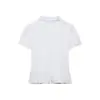 Comercio Exterior Transfronterizo 2026 Primavera Nuevo Producto Estilo Europeo y Americano Moda Camisa de Popelina Rayada de Manga Corta con Cuello de Muñeca 2066010