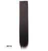 Peruca de comércio exterior feminina, cabelo longo e liso, três peças, aplique de peruca, extensão de cabelo liso, conjunto de três peças, extensão de cabelo