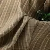 Tejido de cuadros pata de gallo clásico, tejido de cuadros de moda para ropa y trajes, disponible en stock