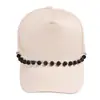 Ins Moda Versátil Boné Bico de Pato Corrente Dopamina Strass Corrente de Garfo Corrente de Chapéu Acessórios Personalidade Tendência Corrente de Chapéu