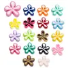 Accesorios Florales Transparentes de Acrílico Coloridos Colgante Hecho a Mano con Cuentas para Llavero Materiales para Bisutería al por Mayor