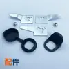 Acessórios para Fechadura de Armário Cilindro de Posicionamento 505/603/509/705 Peça de Fechadura de Cilindro Aba de Puxar de Aço Inoxidável Tampa à Prova d'Água Parafuso Acessórios