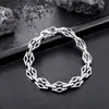 Pulsera de Acero de Titanio con Forma de Diamante de Nuevo Estilo Transfronteriza para Hombres, Pulsera Estilo Hip-Hop Punk, Accesorios Populares para Mujeres