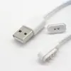 Cabo de Dados USB a Macho para Pogo Pin 2 Pinos Personalizado Cabo Adaptador de Sonda Magnética