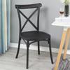 Fábrica de Sillas de Comedor de Plástico Personalizadas Venta al por Mayor Café Tienda de Conveniencia Silla de Comedor de Color Comedor Restaurante Hogar Plástico Din