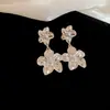 Remate a Bajo Precio~Aretes Redondos de Acrílico Aguja Plateada, Aretes Casuales Simples y de Moda, Aretes Modernos y Versátiles