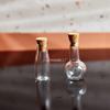 Se puede configurar un conjunto de accesorios para botellas de deseos, un colgante de corcho transparente para botellas a la deriva, un colgante de joyería DIY, una variedad de mini botellas pequeñas