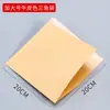 Bolsa de Empaque de Alimentos de Papel Kraft Empaque Desechable Pastel de Sésamo Hotcakes Sándwich de Carne Snack Apertura Triangular Bolsa de Papel Resistente a la Grasa