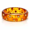 Colección irregular de moda europea y americana de pulseras de resina con tachuelas para mujer, pulseras de moda europeas y americanas personalizadas y exageradas al por mayor