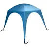 Plataforma Flotante Inflable para Piscina, Carpa Flotante con Sombrilla para Agua, Cama Flotante Marina, Tabla Flotante, Cubierta con Sombrilla, Accesorios para Carpa Flotante de Entretenimiento para Múltiples Personas