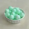 Cuentas Luminosas de Calabaza con Purpurina Fina de Dos Colores de 16 mm Hechas a Mano para Bricolaje/Cadena de Teléfono Móvil Llavero con Cuentas Accesorios para Colgar en Bolsos