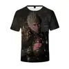 2026 Nueva Serie Black Myth Wukong Serie Alma Tendencia Manga Corta Juego Anime Periférico Estampado Digital Camiseta de Verano