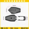Acessórios para Guia de Animal de Estimação com Liberação Rápida em Estoque 6mm~22mm Guia Corrediça Fivela Plástica Conjunto de Guias