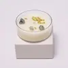 Set de Velas Aromáticas de Cristal Constelación, Adornos de Cera Vegetal con Fragancia de Flor de Fresia de Alta Gama, Souvenirs de Alta Gama