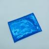 Bolsa de burbujas transparente de color pvc pista cremallera de pvc bolsa autosellante almacenamiento de productos electrónicos a prueba de caídas bolsa de documentos de color