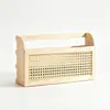 Cesta Colgante de Pared de Cuerda de Algodón Personalizada Transfronteriza Cesta de Almacenamiento de Noche Cesta Organizadora Decorativa de Pared Colgante para Dormitorio y Hogar