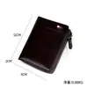 Cartera Retro para Hombre Multifuncional Billetera Pequeña para Monedas Portatarjetas de Mano de Gran Capacidad Transfronteriza Billetera Pequeña Vertical PU