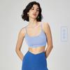 Sutiã Esportivo Tongmeng com Alças Finas para Mulheres, Verão, Decote em V, Costas Bonitas, Sutiã de Yoga com Bojos, Regata para Corrida e Fitness, Efeito Emagrecedor