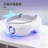 Masajeador de Ojos con Airbag Transfronterizo, Modelo Inteligente con Carga de Música, Masajeador de Ojos para Aliviar la Fatiga, Dispositivo de Protección Ocular con Compresa Caliente