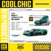 Cai Po CCA1/64 Serie Che Cool Todo Aleación Edición Fina Mini coche deportivo Amortiguador de Choque de Bolsillo Match Juguete para Niños