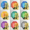 Trofeo Personalizable Color Cristal Metálico 2025 para Reunión Anual de Empleados Premios de Aniversario Competencia Medalla Creativa Personalizable