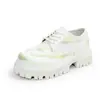 Zapatos Derby con Suelas Gruesas y Aumento de Altura para Hombre, Otoño 2026 Nuevos Zapatos de Cuero Bajos con Punta Ancha, Zapatos Casuales Juveniles