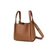 Bolso de Mano para Mujer 2025 Nuevo Piel Suave Bolso Tote de Alta Gama Bolso para Viajes Diarios de Mujer Hombro Único Cruzado Bolso Cubo Cesta de Verduras