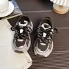 Tenis infantiles, colección primavera 2026, versátiles y con estilo para niños, con suela antideslizante, diseño "dad shoe" de moda y material transpirable, adecuados para niños mayores