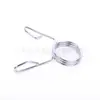 Pinza de resorte específica para mancuernas collar de resorte pinza de resorte para barra olímpica clip anti-aflojamiento para barra de pesas accesorios para mancuernas más vendidos