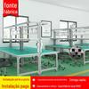 Perfil de liga de alumínio personalizado antiestático Bancada de trabalho Oficina Linha de montagem Mesa de montagem Console Mesa de inspeção