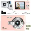Cámara mini HD para niños nueva transfronteriza, cámara de video, cámara, juega y escucha música, venta al por mayor de fábrica de juguetes para niños
