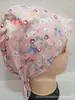 Gorro Quirúrgico Estampado para Mujer de Algodón Puro Gorro para Quirófano para Hombre Gorro Fino de Algodón para Quimioterapia Primavera y Verano Gorro para Estomatólogo Enfermera