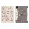 Capa Rosa de Bolinhas do Rilakkuma em Formato Y com 70% de Desconto, adequada para iPad 11, Air 7/6, novo iPad 10 com Suporte para Caneta