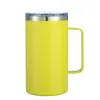 Taza termo de acero inoxidable 304 para comercio exterior transfronterizo 24oz taza de oficina taza de café taza de acero inoxidable taza con asa