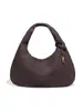 Bolsa de Ombro Grande de Alta Qualidade Popular da Amazon, Bolsa de Axila Vintage em Camurça, Bolsa Hobo Bolinho