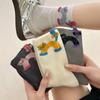 Calcetines de Dibujos Animados 3D para Mujer Otoño 2025 Nuevos Lindos Gatos Calcetines de Media Pantorrilla Algodón Peinado Sin Costuras Calcetines Holgados para Damas