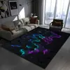 Alfombra Estéreo 3D Transfronteriza Sala de Estar Mesa de Café Cojín de Sofá Habitación de E-sports Alfombra Decorativa Cojín Etiquetado Independiente