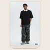 Camiseta Masculina de Algodão Penteado 210g, Gola Redonda, Manga Curta, Cor Sólida, Roupa de Trabalho, Logo Personalizado