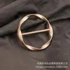 Fivela de Nó de Canto Metal Moda Fivela Japonesa Lenço de Seda Botão de Roupa Camisa Jaqueta Vento Bainha Versátil de Todas as Peças Alto Padrão Universal