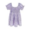 Vestido de Verão Manga Curta para Meninas Bebê Celebridade da Internet Marca Moderna Infantil Coreano Floral Plissado Chiffon Vestido Princesa Bebê