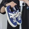 Primavera Nuevos Zapatos de Lona Transpirables Zapatos Clásicos para Hombre Estilo Hong Kong Zapatos Casuales Versátiles Zapatillas Niche Versión Coreana Venta al por Mayor