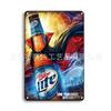 Artesanía metálica de Cerveza Carlsberg pintura decorativa vintage de hierro pintura decorativa nostálgica decoración de pared de bar personalizada