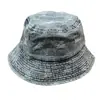 Nuevo Sombrero de Pescador de Mezclilla Lavada Vintage Oso para Mujer Primavera y Verano, Sombrero Versátil para el Sol para Viajes al Aire Libre Que Hace que la Cara se Vea Más Pequeña, Moderno