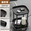 Mesa de Café Estilo Nuevo Mahjong, Estante para Tés, Estante de Almacenamiento para Mesa de Mahjong, Mesa Auxiliar Pequeña, Mesa de Té Móvil para Jugar Cartas en la Sala de Juegos