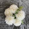 5 Flores de Seda de Bola Pequeña y Punzante, Pelotas de Tenis de Mesa, Arreglos Creativos para Bodas, Bolas de Cebolla Simuladas, Arreglos Florales para Ventanas, Flores Artificiales al por Mayor