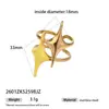 Anillos de Acero Inoxidable de Colores Esmaltados Taina Europeos y Americanos Transfronterizos con Diseño Personalizado, Forma de Estrella, Joyería que No se Desvanece al por Mayor