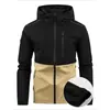 Chaqueta de Asalto Ligera de Caparazón Duro Transfronteriza Nueva para Primavera y Otoño Deportes al Aire Libre Ocio Cortavientos, Impermeable y Resistente al Desgaste